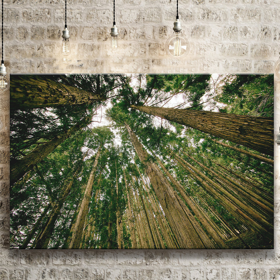 Abstract Forest Print Canvas Prints Wall Art Decor - Painting Canvas,Home Decor, Ready to Hang