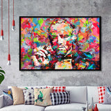 Abstract Godfather Colorful Framed Art Prints Wall Decor - Painting Art,Framed Picture,For Sale, Ready to hang