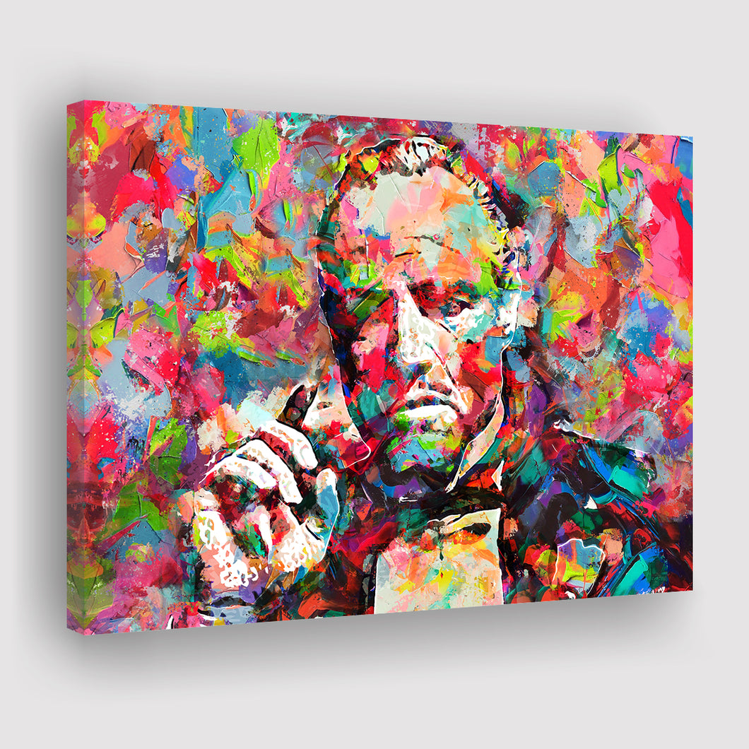 Abstract Godfather Colorful Landscape Canvas Prints Wall Art Home Decor - Painting Canvas, Ready to hang