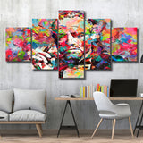 Abstract Godfather Colorful Large Canvas Prints Multi Panels Wall Art Prints Home Decor