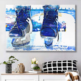 Abstract Ice Hockey Canvas Prints Wall Art Decor - Painting Canvas, Art Print, Home Decor, Ready to Hang