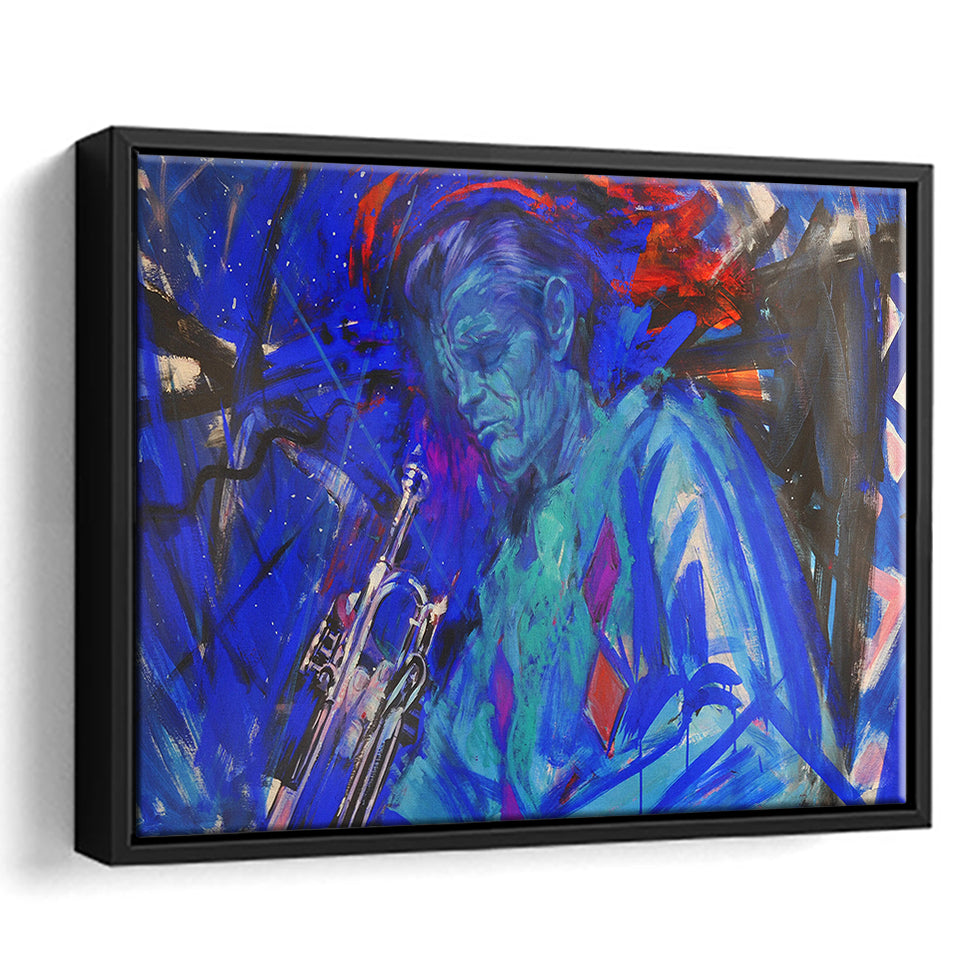 Abstract Jazz Culture Canvas Wall Art Music Gift Framed Canvas Prints Wall Art Decor, Framed Picture, Floating Frame