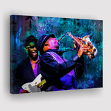 Abstract Jazz Wall Art, Jazz Band, Jazz Band Painting, Canvas Prints Wall Art Home Decor