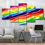 Abstract LGBT, LGBT Multi Panels,Canvas Prints Wall Art Home Decor