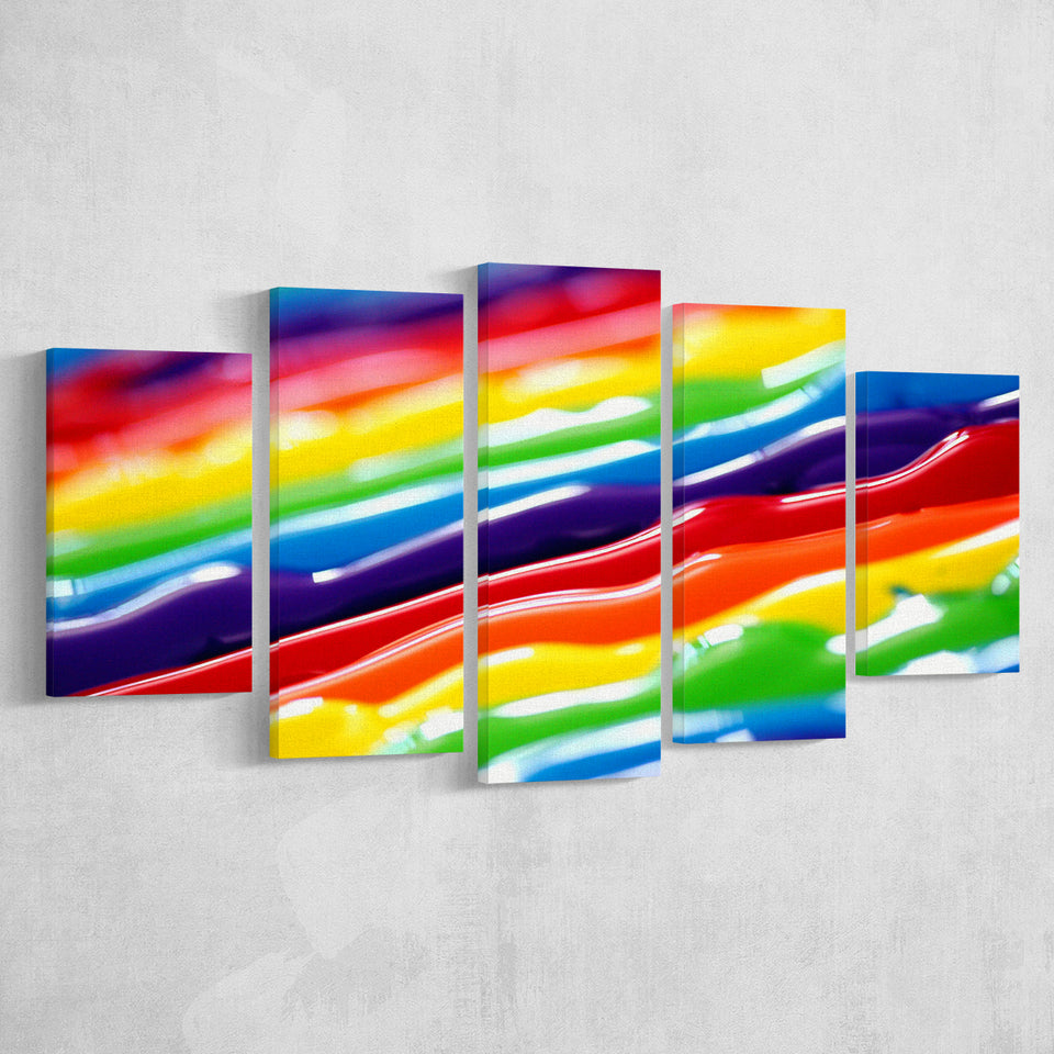 Abstract LGBT, LGBT Multi Panels,Canvas Prints Wall Art Home Decor