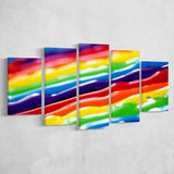 Abstract LGBT, LGBT Multi Panels,Canvas Prints Wall Art Home Decor