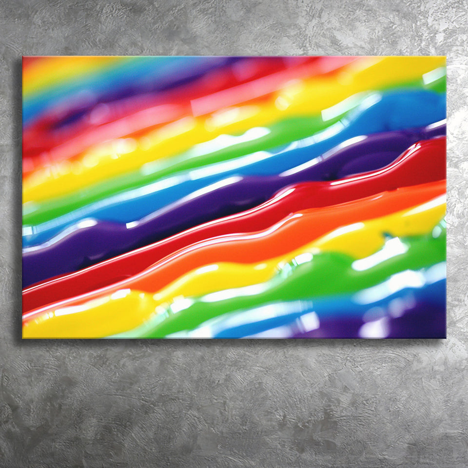 Abstract LGBT, LGBT Canvas Prints Wall Art Home Decor - Painting Canvas, Ready to hang