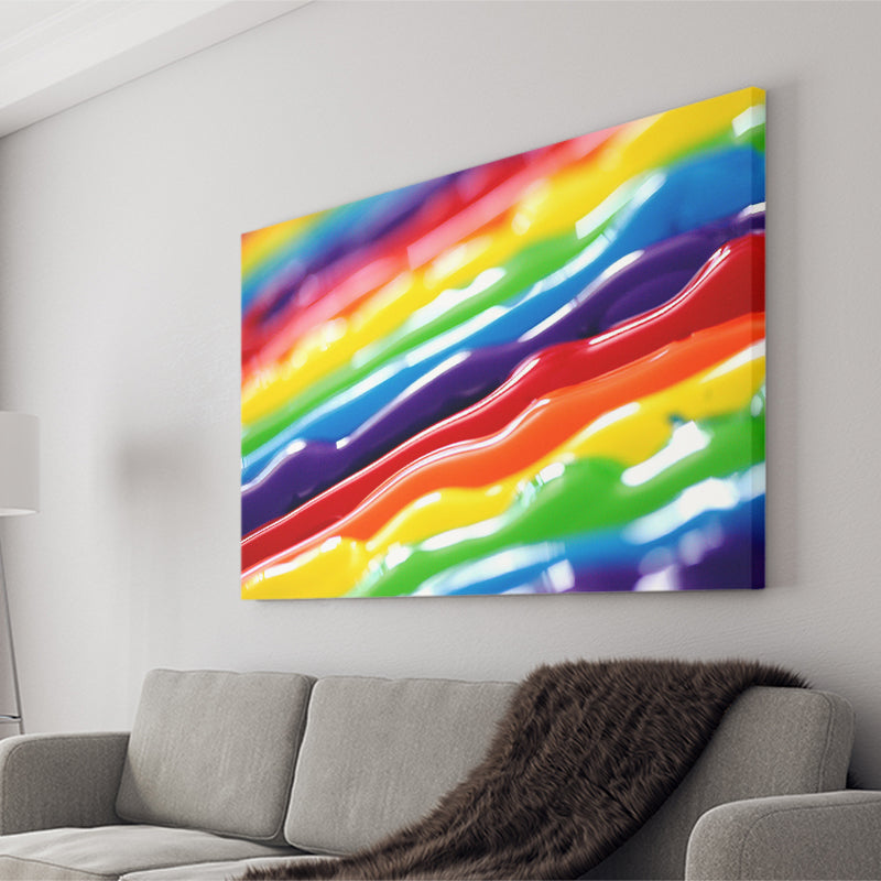 Abstract LGBT, LGBT Canvas Prints Wall Art Home Decor - Painting Canvas, Ready to hang
