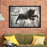 Abstract Lepord Painting Framed Art Prints Wall Art Decor - Painting Prints, Framed Picture