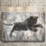 Abstract Lepord Painting Canvas Prints Wall Art - Painting Canvas, Art Prints, Wall Decor