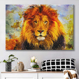 Abstract Lion Canvas Prints Wall Art Decor - Painting Canvas, Art Print, Home Decor, Ready to Hang
