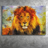 Abstract Lion Canvas Prints Wall Art Decor - Painting Canvas, Art Print, Home Decor, Ready to Hang