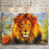 Abstract Lion Canvas Prints Wall Art Decor - Painting Canvas, Art Print, Home Decor, Ready to Hang