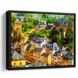 Abstract Luxembourg Painting Framed Canvas Prints Wall Art Decor - Painting Canvas, Framed Picture, Home Decor