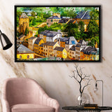 Abstract Luxembourg Painting Framed Canvas Prints Wall Art Decor - Painting Canvas, Framed Picture, Home Decor