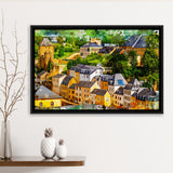 Abstract Luxembourg Painting Framed Canvas Prints Wall Art Decor - Painting Canvas, Framed Picture, Home Decor