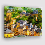 Abstract Luxembourg Painting Canvas Prints Wall Art Decor - Painting Canvas, Art Print, Home Decor, Ready to Hang