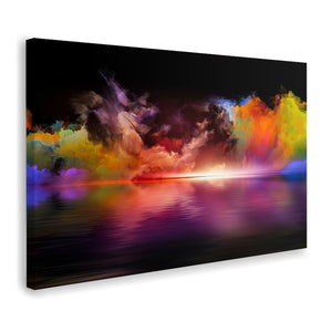 Abstract Ocean Clouds Canvas Wall Art - Canvas Prints, Painting Canvas, Painting Print, Print for Sale