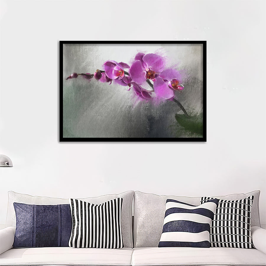 Abstract Orchids Framed Wall Art - Framed Prints, Art Prints, Print for Sale, Painting Prints