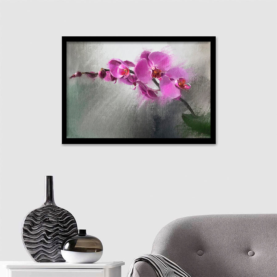 Abstract Orchids Framed Wall Art - Framed Prints, Art Prints, Print for Sale, Painting Prints