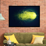 Abstract Tennis, Tennis Framed Art Prints Wall Art Decor,Black Frame, Ready to hang