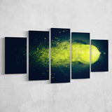 Abstract Tennis, Tennis Multi Panels,Canvas Prints Wall Art Home Decor