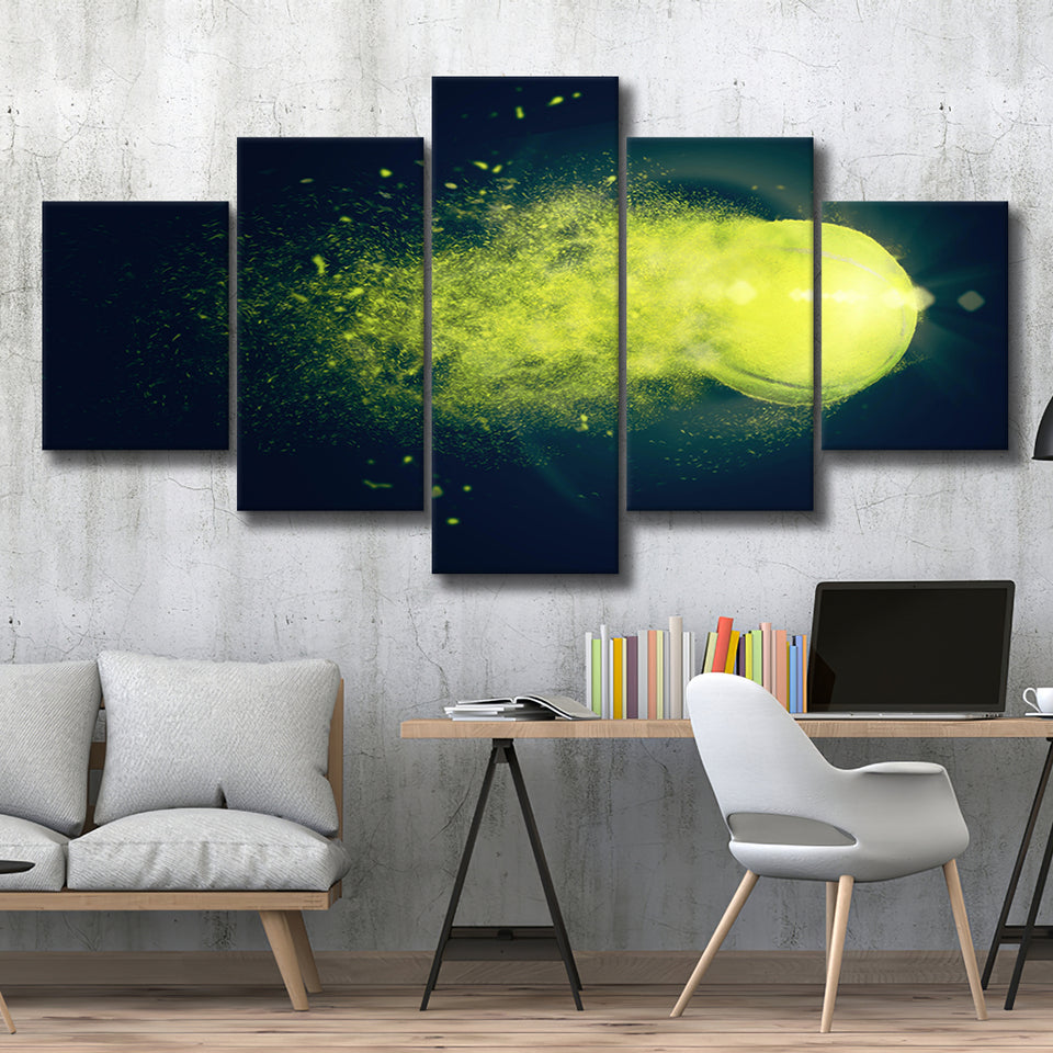 Abstract Tennis, Tennis Multi Panels,Canvas Prints Wall Art Home Decor