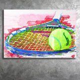 Abstract Tennis Canvas Prints Wall Art Decor - Painting Canvas, Art Print, Home Decor, Ready to Hang