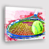 Abstract Tennis Canvas Prints Wall Art Decor - Painting Canvas, Art Print, Home Decor, Ready to Hang