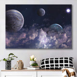 Abstract Universe Canvas Art, Space Canvas Prints Wall Art Home Decor - Painting Canvas, Ready to hang