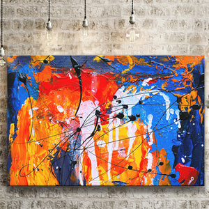 Abstract Watercolor Canvas Prints Wall Art Decor - Painting Canvas,Home Decor, Ready to Hang