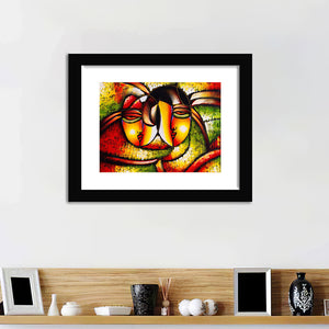 Abstract Face II Framed Wall Art - Framed Prints, Art Prints, Home Decor, Painting Prints