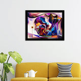 Abstract Face Framed Wall Art - Framed Prints, Art Prints, Print for Sale, Painting Prints