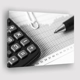 Accountant Office Decor, Accountant Gift Canvas Prints Wall Art Home Decor - Painting Canvas, Ready to hang