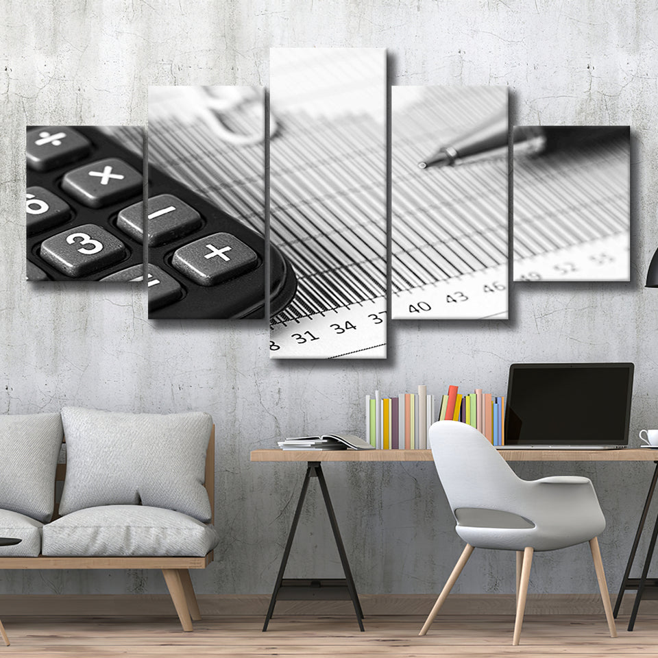 Accountant Office Decor, Accountant Gift Multi Panels,Canvas Prints Wall Art Home Decor