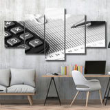 Accountant Office Decor, Accountant Gift Multi Panels,Canvas Prints Wall Art Home Decor