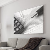 Accountant Office Decor, Accountant Gift Canvas Prints Wall Art Home Decor - Painting Canvas, Ready to hang