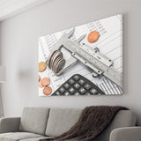 Accounting, Accountant Gift Canvas Prints Wall Art Home Decor - Painting Canvas, Ready to hang