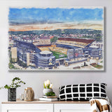 Acrisure Stadium Steelers Stadium Watercolor, Sport Art Prints Fan Gift, Canvas Prints Wall Art Decor