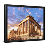 Acropolis Of Athens, Greece, Framed Art Prints Wall Art Home Decor, Ready to Hang