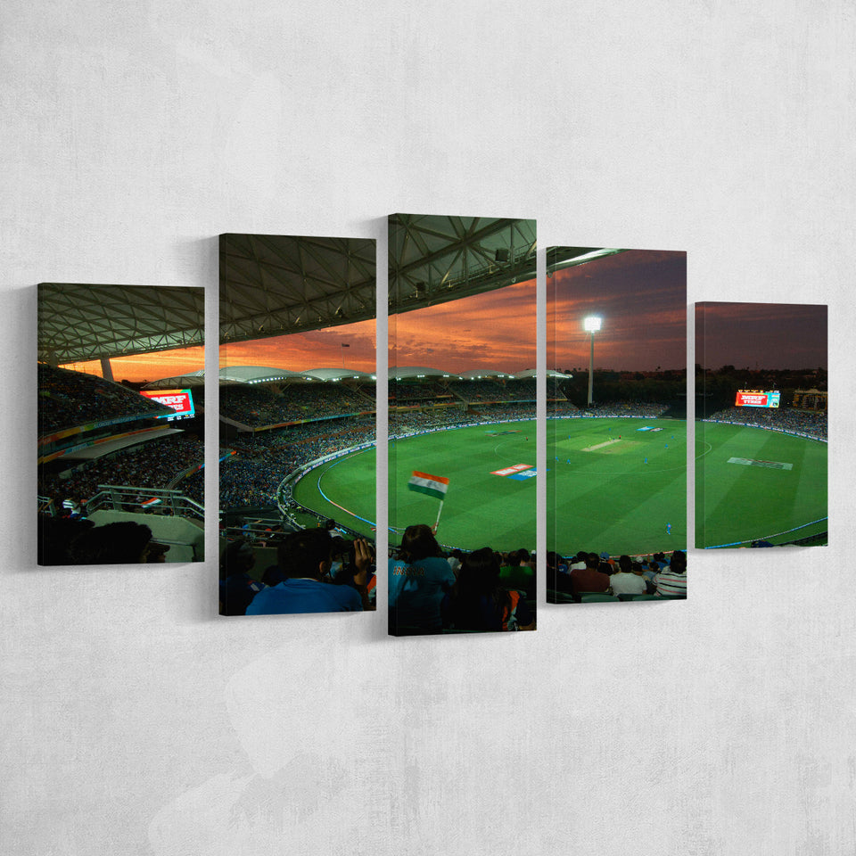 Adelaide Oval Stadium, Stadium Canvas, Sport Art, Large Canvas, Multi Panels, Canvas Prints Wall Art Decor