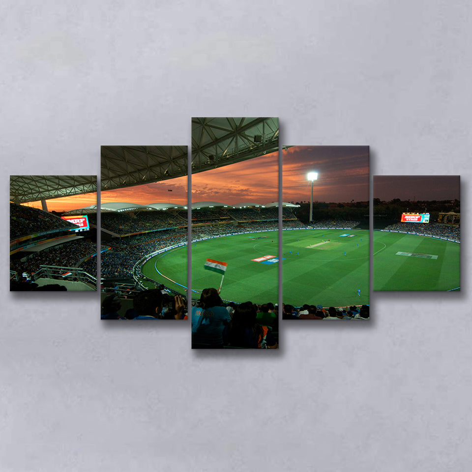 Adelaide Oval Stadium, Stadium Canvas, Sport Art, Large Canvas, Multi Panels, Canvas Prints Wall Art Decor