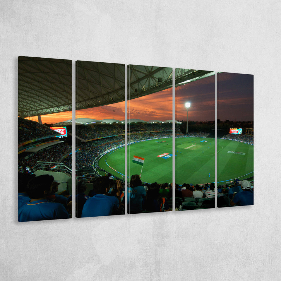 Adelaide Oval Stadium, Stadium Canvas, Sport Art, Gift for him, Multi Panels B, Canvas Prints Wall Art Decor