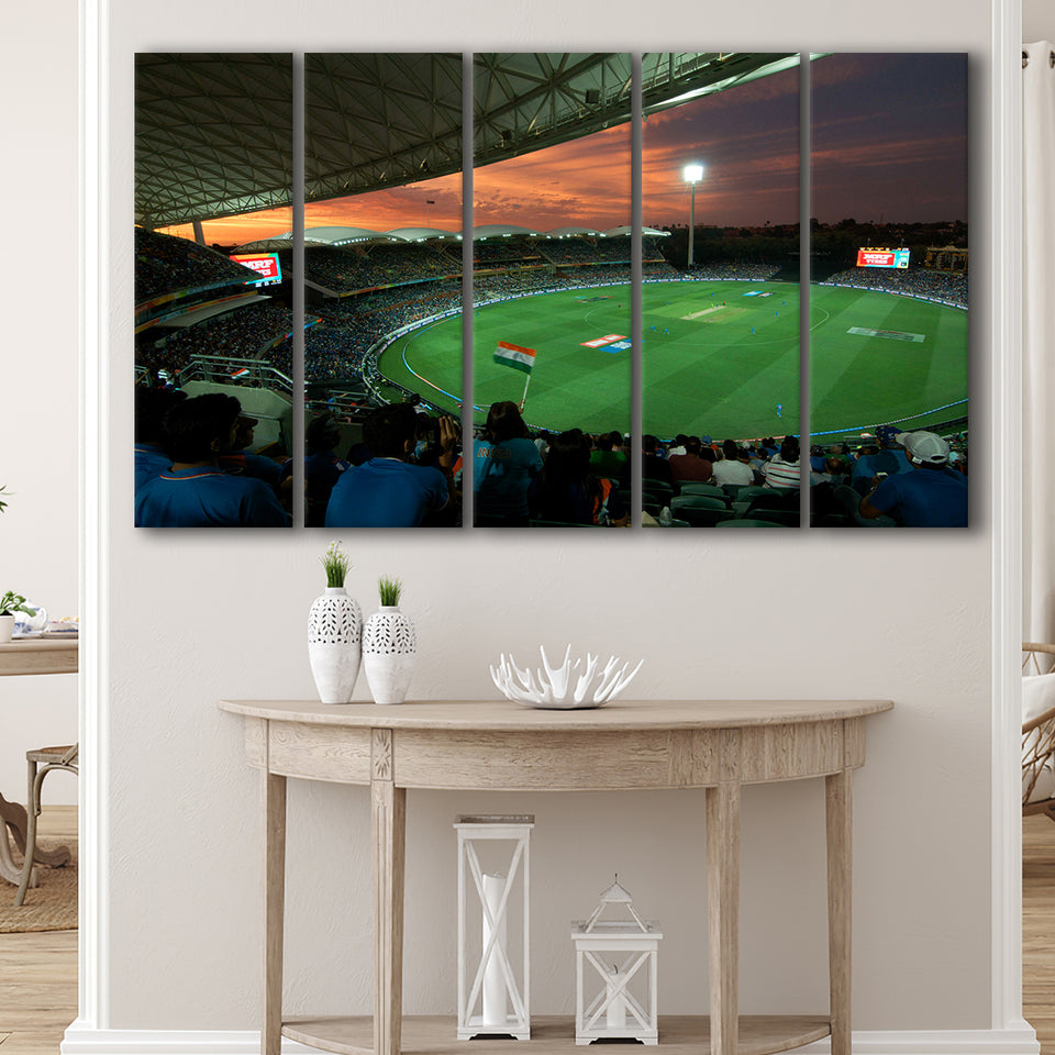 Adelaide Oval Stadium, Stadium Canvas, Sport Art, Gift for him, Multi Panels B, Canvas Prints Wall Art Decor