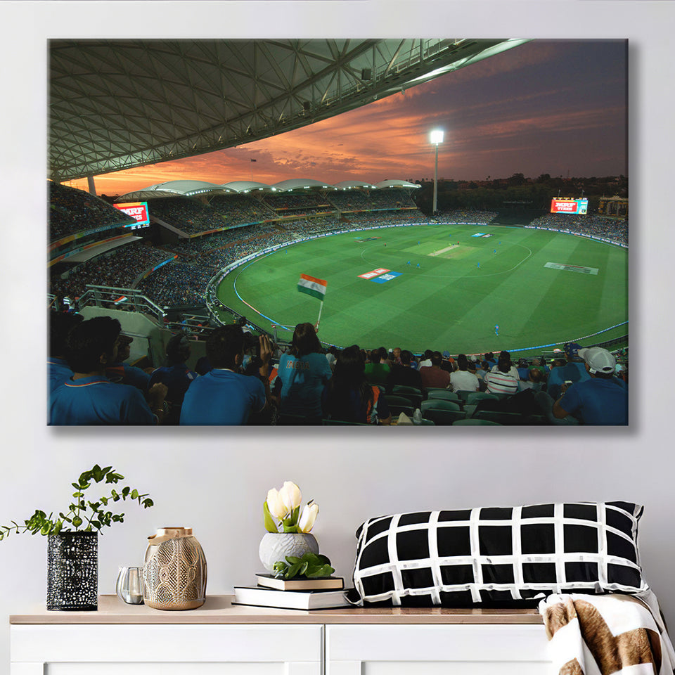 Adelaide Oval Stadium, Stadium Canvas, Sport Art, Gift for him, Fan Gift, Canvas Prints Wall Art Decor