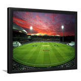 Adelaide Oval Stadium at Night, Stadium Canvas, Sport Art, Gift for him, Framed Art Prints Wall Art Decor, Framed Picture
