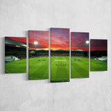 Adelaide Oval Stadium at Night, Stadium Canvas, Sport Art, Large Canvas, Multi Panels, Canvas Prints Wall Art Decor