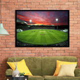 Adelaide Oval Stadium at Night, Stadium Canvas, Sport Art, Gift for him, Framed Art Prints Wall Art Decor, Framed Picture