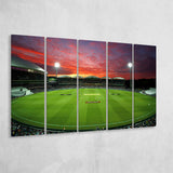 Adelaide Oval Stadium at Night, Stadium Canvas, Sport Art, Gift for him, Multi Panels B, Canvas Prints Wall Art Decor