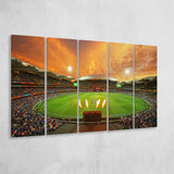 Adelaide Oval in Australia, Stadium Canvas, Sport Art, Gift for him, Multi Panels B, Canvas Prints Wall Art Decor